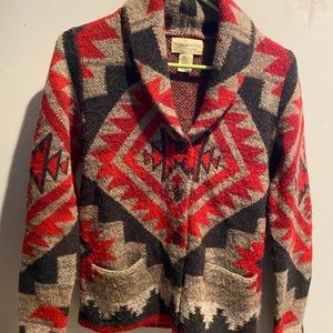 Ralph Lauren denim & supply aztec cardigan small